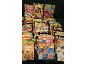 Vintage 85 Comic Books -   DC, Marvel Super Heroes, Wonder Man,  Flash Gordon, Capt. Marvel   (386)