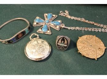 Jewelry - Pocket Watch, Necklace, Bracelet, Ring, Pin  (52)