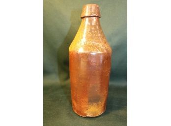 Stoneware Ginger Beer Jug, 10'H, R.s. McKinney  (50)