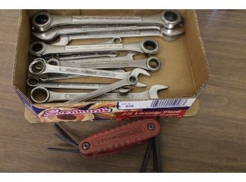Craftsman And Sears Box Wrenches & Allen Wrench Set  (112)