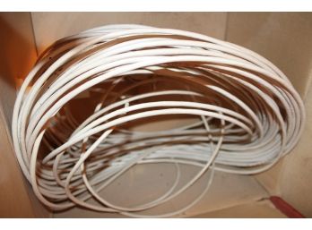 Partial Roll Of 4 Conductor Telephone Wire    (139)