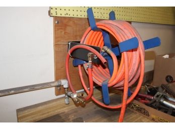 Air Hose On Reel , Requires Removal From Wall (159)
