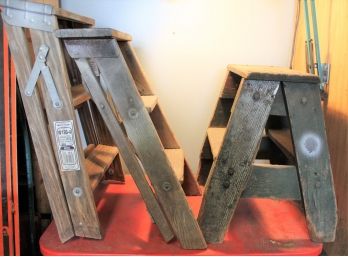 2 Step Ladders & Stool - One Werner 2' Ladder  (180)
