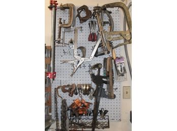Assorted Clamps, Wire Brushes, Chain,more  (189)