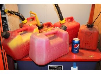 6 Fuel Tanks - Some With Gas  (242)