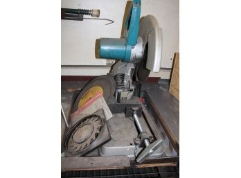 14' Mikita Chop Saw W/extra Blades & More,   (250)