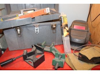 Welding Gloves, Face Shield Tools & Accessories In Tool Box   (270)