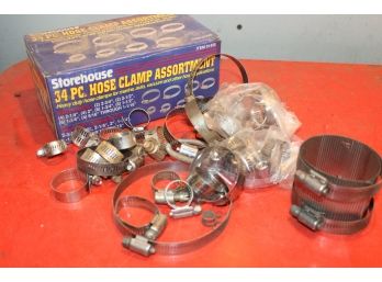 Assorted Hose Clamps  (283)