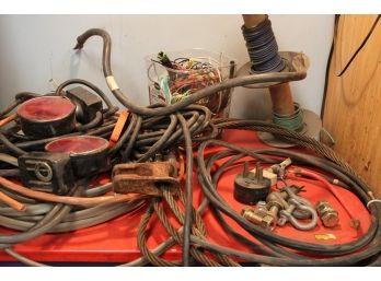 Tow Cable, Tow Lights & Harness, Electric Wire, Romax Wire, Etc.  (309)