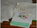 Box Of Table Linens, Cloths, Napkins(18 Large, 6 Small) 4 Doilies  (1049)