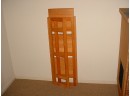 Wood Folding Bookcase, 37'H X 14'W X 12'D   (1065)