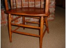 Set Of 6 Matching Oak Captains Chairs  (1033)