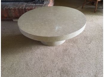 Round Formica Coffee Table  (1100)