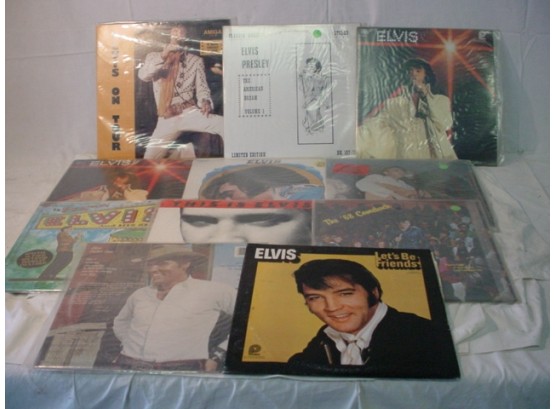 11 Elvis 33 1/3 Albums  (1320)