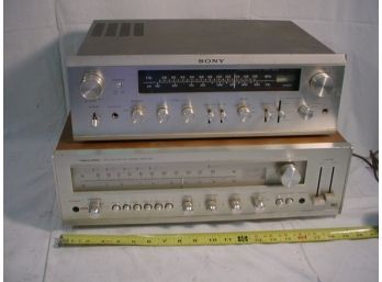 Sony AM/PM Receiver/Amp Model STR605 & Realistic AM/FM Stereo Receiver/Amp STA-235 (1384)