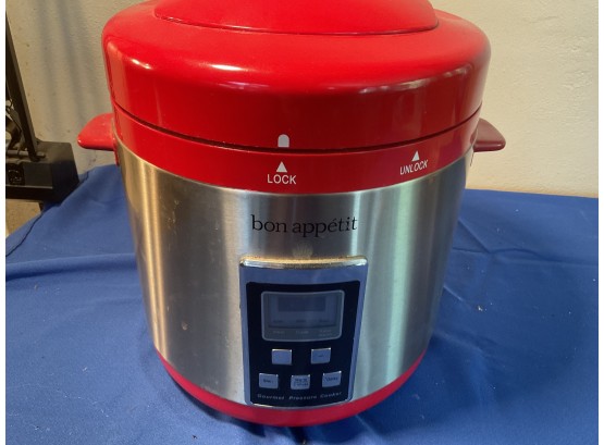 Red Pressure Cooker