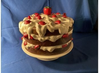 Strawberry Cake Plate #2