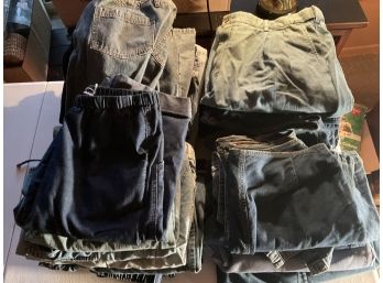 Lot Od Denim Jeans, Shorts And A Couple Skirts