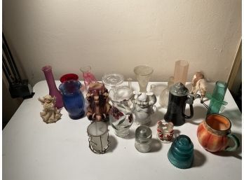 Large Glass Misc Lot