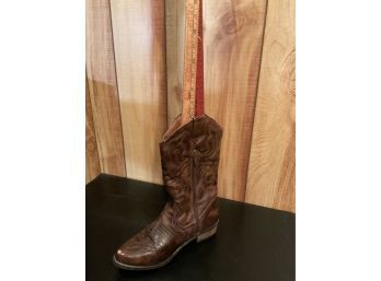 Western Boot. Great For Umbrella Holder Or Yard Stick Holder