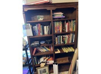 One Of Two Matching Book Cases