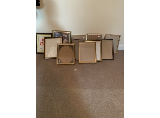 Lot Of 12 Picture Frames Most 8x10