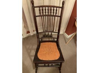 Very Old And Unique Rocking Chair