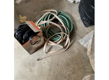 Lot Of Wire And Garden Hoses