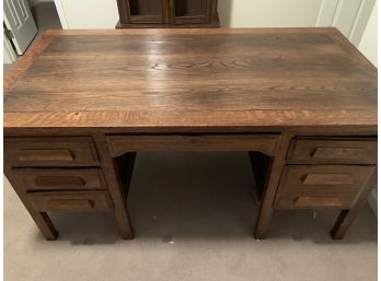 Wonderful Old Oak Desk