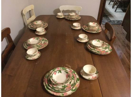 Six 8 Piece Place Setting Franciscan Dinnerware  Total 48 Pieces