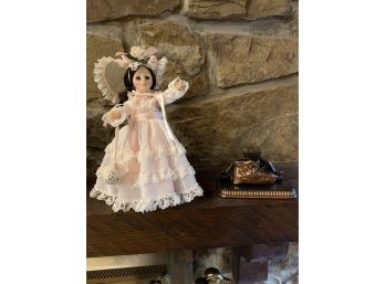Doll And Baby Shoe Book End