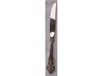 5 WALLACE GRAND BAROQUE STERLING SILVER FLATWARE KNIVES