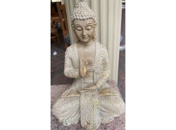 Sitting Budha. Made Of Resin. Height12 Inches Width 8 Inches