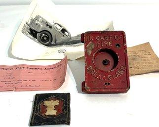 Fire Alarm Switch And Other Items