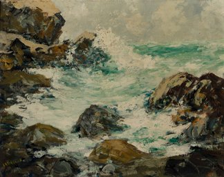 Charles E. Duncan Rodick, Am./Can. 1874-c.1940, Crashing Waves