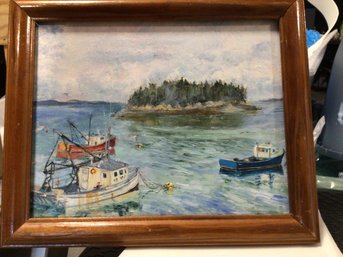 20th Century American School, Maine Fishing Boats
