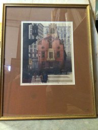 Louis Novak,  Am. 1903-1988, 'The Old State House, Boston'