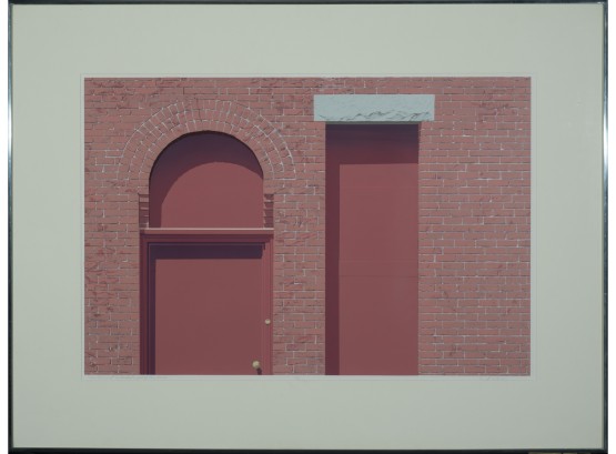 David Sullivan (Am. B. 1941) - 'Two Doors And 664 Bricks' 1971