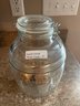 Asbury 4 Quart Cracker Barrel Style Clear Glass Jar