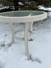 Outdoor Patio Round Side Table