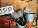 Large Lot Of Misc Gardening Planters
