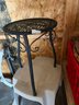 Lot Of Two Outdoor Patio Side Tables