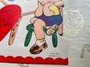 Vintage A-meri-card 1954 Valentine Sugar Be My Valentine Card 0-9594/3