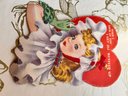 When I Look At You I Get All Ruffled Up - Vintage Textured Valentine Card