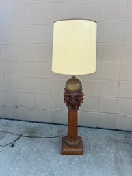 Tall & Heavy Vintage Large Table Lamp