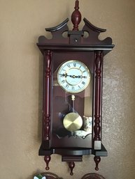 Chiming Quartz Wall Mounted Clock