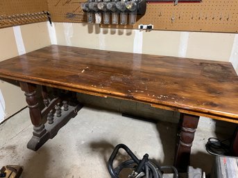 Wood Shop Table