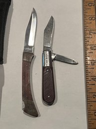 Knife Lot - Barlow & Other With Cases