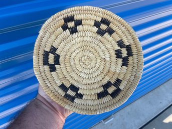 Native American Weaved Basket Bowl