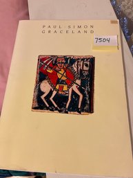 Paul Simon Graceland Sheet Music Book